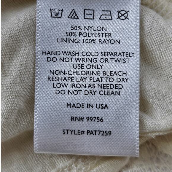 PAINTED THREADS NORDSTROM WOMEN'S CREAM SEQUIN TANK TOP SHIRT SIZE MEDIUM - Picture 8 of 10